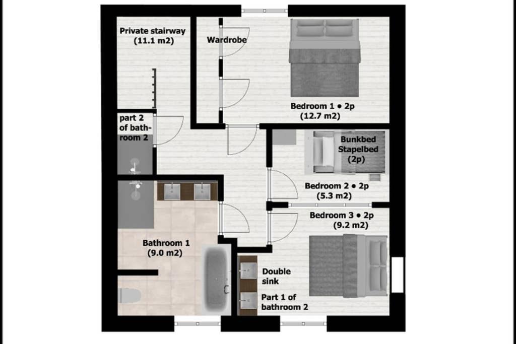 Authentic Stays - 6P-Maisonette Eijsden Εξωτερικό φωτογραφία